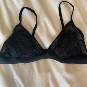 Embroidered Bikini Top